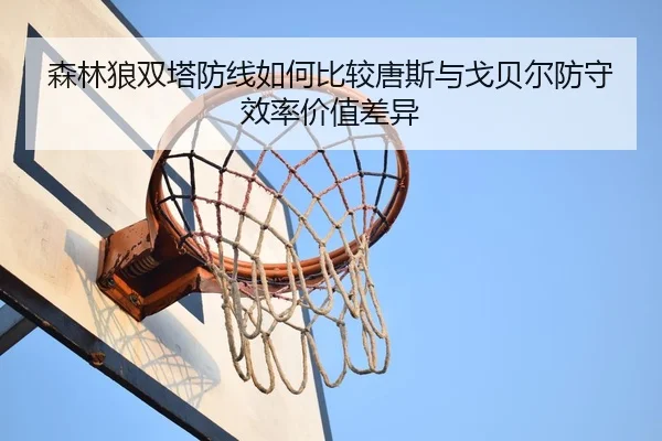 森林狼双塔防线如何比较唐斯与戈贝尔防守效率价值差异